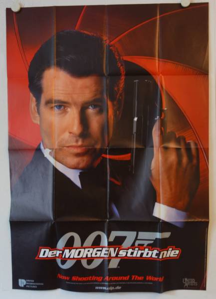 James Bond 007 - Der Morgen stirbt nie originales deutsches A0-Filmplakat